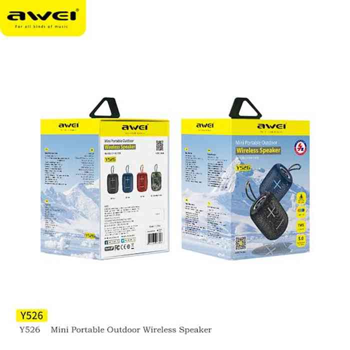AWEI Y526 Mini Portable Outdoor Bluetooth Speaker